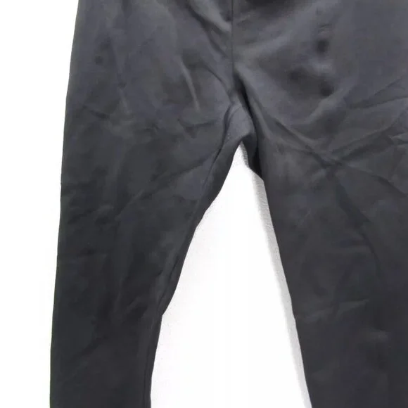 NEW THEORY Womens Fitted Jersey Skinny Pants Size M Black